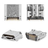 Коннектор зарядки для Samsung P3200 Galaxy Tab3, P3210 Galaxy Tab 3, P5200 Galaxy Tab3, P5210 Galaxy Tab3, T210, T2100 Galaxy Tab 3, T2105 Galaxy Tab 3 Kids, T2110 Galaxy Tab 3, T230 Galaxy Tab 4 7.0, T231 Galaxy Tab 4 7.0 3G , T235 Galaxy Tab 4 7.0 LTE, 11 pin, micro-USB тип-B