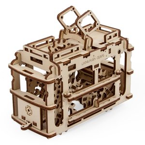 Механический 3D пазл UGEARS Трамвайчик