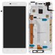 Дисплей для Lenovo Vibe P1m, белый, с рамкой
