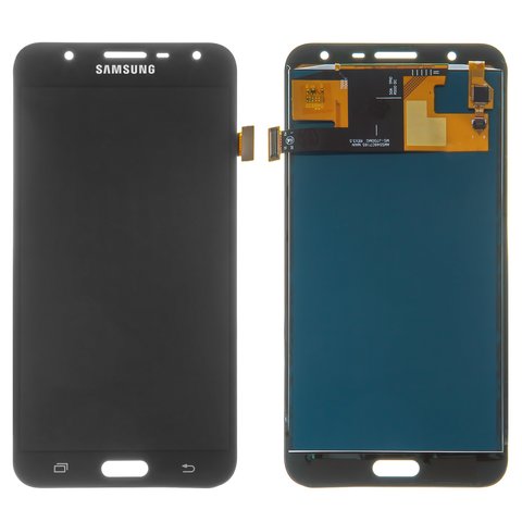 Дисплей для Samsung J701 Galaxy J7 Neo, черный, с регулировкой яркости, без рамки, Сopy, TFT 