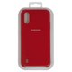 Чехол для Samsung A015 Galaxy A01, красный, Original Soft Case, силикон, red (14)