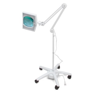 Настольная линза Bourya 8069LED A, 3 диоптрии + Напольный штатив Pro'sKit 9MA 129SMP