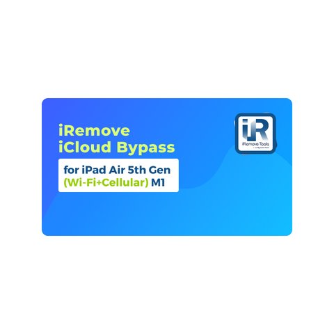 iRemove iCloud Bypass для iPad Air 5th Gen Wi Fi+Cellular  M1