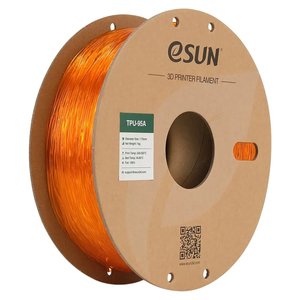 Філамент для 3D принтера eSUN TPU 95A Translucent Orange, 1 кг