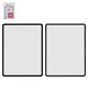 Стекло корпуса G+OCA PRO для iPad Air 13 2024, iPad Air 13 2025, с OCA-пленкой, черное