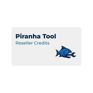 Серверні кредити Piranha Tool для реселерів