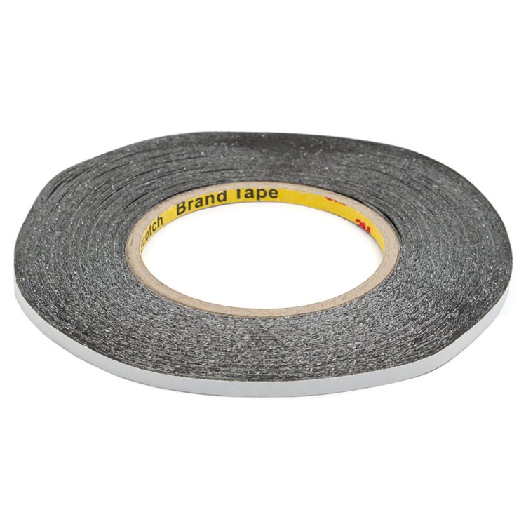 Double Sided Adhesive Tape 3m Black 0 07 Mm 5 Mm 50m For Sensors Displays Sticking All Spares