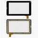 Сенсорный экран для China-Tablet PC 7"; Freelander PD200, черный, 186 мм, 30 pin, 111 мм, емкостный, 7", #DH-0703A1-FPC04/L20130705/HK70DR2009/PB70A8508/FM703906KA/FM703906KD/YL-CG015-FPC-A3/DR7-M7S-WJ/WJ1659-FPC-V1.0