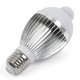 LED Light Bulb 5 W with IR Motion Sensor (cold white, 450 lm, E27)