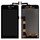 LCD compatible with Asus ZenFone 4 (A450CG), (black, without frame)