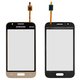 Cristal táctil puede usarse con Samsung J105H Galaxy J1 Mini (2016), J106F Galaxy J1 Mini Prime (2016), dorado