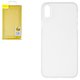 Case Baseus compatible with iPhone XS, (colourless, Ultra Slim, transparent, matt, plastic) #WIAPIPH58-E02