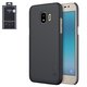 Case Nillkin Super Frosted Shield compatible with Samsung J250 Galaxy J2 (2018), (black, with support, matt, plastic) #6902048153486