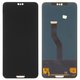 LCD compatible with Huawei P20 Pro, (black, without frame, Copy, (TFT), CLT-L29/CLT-L09)