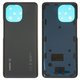 Panel trasero de carcasa puede usarse con Xiaomi Mi 11, gris, Original (PRC), M2011K2C, M2011K2G, midnight gray