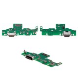 Шлейф для Motorola Moto G40 Fusion, Moto G60, коннектора зарядки, с микрофоном, High Copy, плата зарядки, XT2135