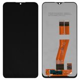LCD compatible with Samsung A025G Galaxy A02s, M025 Galaxy M02s, (black, without frame, High Copy, (163x72,5 mm))