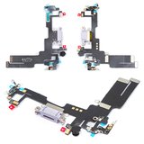 Cable flex puede usarse con iPhone 14, del conector de carga, morado, con micrófono, con componentes, HC