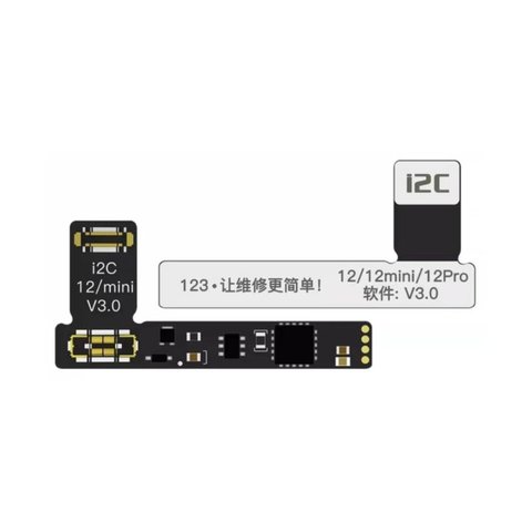 Cable plano sobrepuesto i2C para batería de iPhone 12 12 Mini 12 Pro
