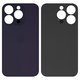Panel trasero de carcasa puede usarse con iPhone 14 Pro, morada, no es necesario desmontar la cámara, big hole