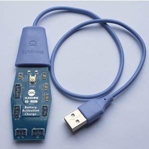 Power Supply Test Cable with Battery Activation Charge Board Sunshine SS 903A, 2 in 1 