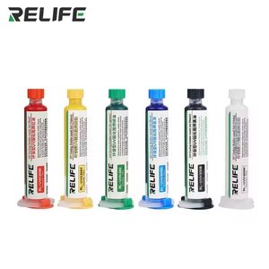 Máscara de soldadura RELIFE RL UVH900Y , amarillo, 10 ml, UV