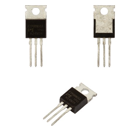 Transistor FTP08N06, low voltage 