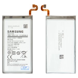 Battery EB BA730ABE compatible with Samsung A730 Galaxy A8+ 2018 , Li ion, 3.85 V, 3500 mAh, Original PRC  