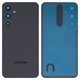 Housing Back Cover compatible with Samsung A556 Galaxy A55, (dark blue, with camera lens, navy)