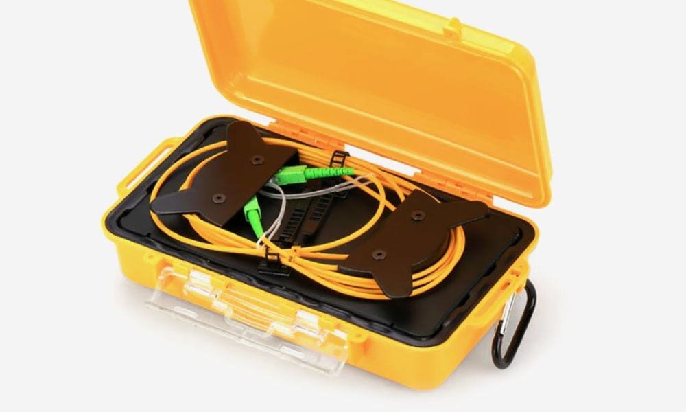 Fiber Optic OTDR Launch Cable Box - ToolBoom