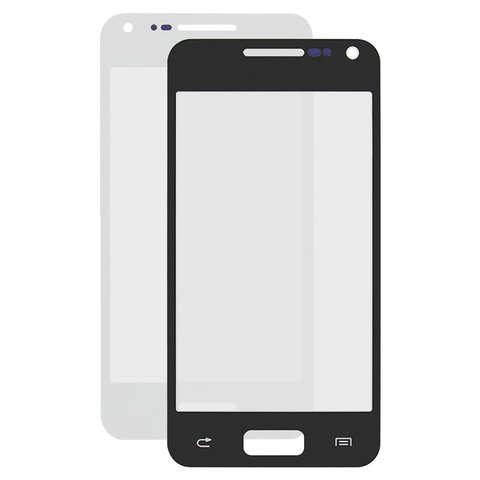 Housing Glass compatible with Samsung I9070 Galaxy S Advance, white 