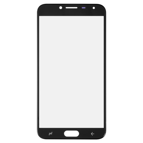 Housing Glass compatible with Samsung J400F Galaxy J4 2018 , black 