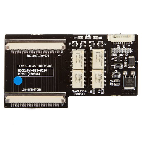 Sub Board for Video Interface for Mercedes Benz W220