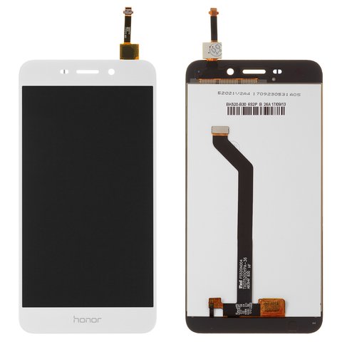 LCD compatible with Huawei Honor 6C Pro, Honor V9 Play, white, type 1 , without frame, Original PRC , JMM AL00 JMM AL10 JMM TL00 JMM TL10 