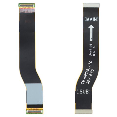 Flat Cable compatible with Samsung G985 Galaxy S20 Plus, G986 Galaxy S20 Plus 5G, for mainboard 