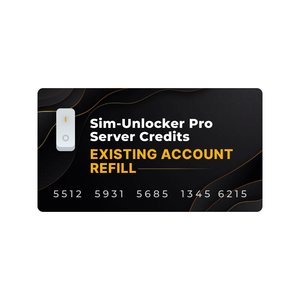 Серверные кредиты Sim Unlocker Pro пополнение существующего аккаунта 