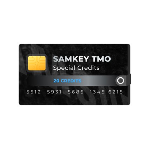Специальные кредиты Samkey TMO 20 кредитов 