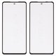 Housing Glass G+OCA PRO compatible with Samsung A525 Galaxy A52, A526 Galaxy A52 5G, (with OCA film, black)
