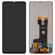 LCD compatible with ZTE Blade A73 5G, (black, without frame, Original (PRC))
