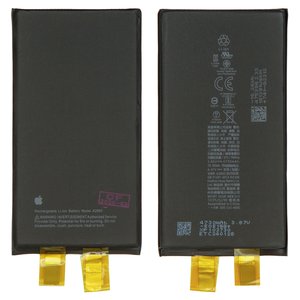 Аккумулятор для iPhone 14 Plus, Li ion, 3.86 В, 4730 мАч, повышенная ёмкость, без контроллера, A2850 