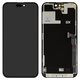 Дисплей для iPhone 14 Pro Max, черный, с рамкой, HC, без микросхемы, (OLED), GX OEM hard