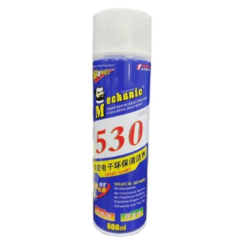 Remover Mechanic 530 New, for boards cleaning, 600 ml, white and blue, antistatic 