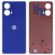 Housing Back Cover compatible with Motorola Moto G85, (dark blue, cobalt blue)