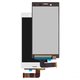 Pantalla LCD puede usarse con Sony F5321 Xperia X Compact, blanco, Original (PRC)