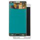 Pantalla LCD puede usarse con Samsung A500 Galaxy A5, blanco, sin marco, High Copy, (OLED)