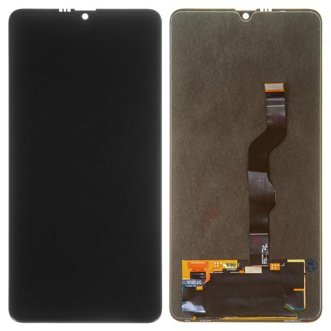 Pantalla LCD puede usarse con Huawei Mate 20X, negro, sin marco, Original PRC , EVR L29