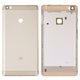 Panel trasero de carcasa puede usarse con Xiaomi Mi Max, dorada, Original (PRC), 2016001, 2016002, 2016007
