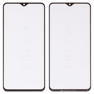 Vidrio de carcasa G+OCA PRO puede usarse con Xiaomi Redmi Note 8 Pro, con película OCA, negro