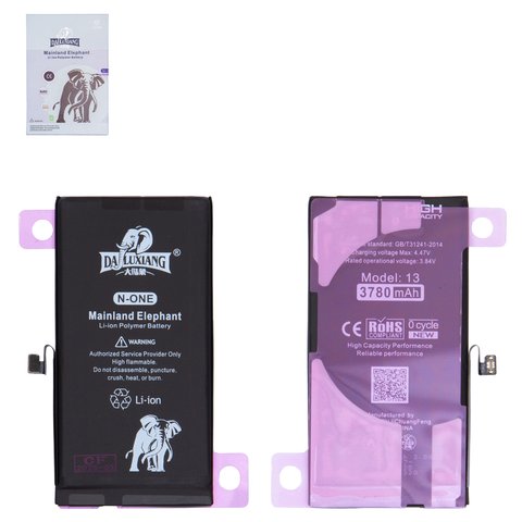 Batería Da Luxiang puede usarse con Apple iPhone 15 Plus, Li ion, 3.867 V, 4660 mAh, mayor capacidad, original IC