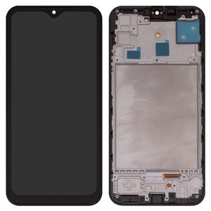 Pantalla LCD puede usarse con Samsung M156 Galaxy M15, negro, con marco, High Copy, con borde ancho, OLED 